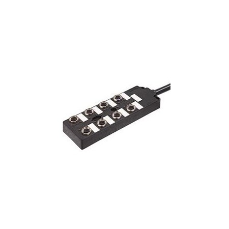 Molex MPIS M12 NON 5P 8PT BK 5M DUAL 1202480046